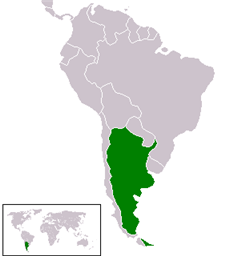 Argentina en América del Sur